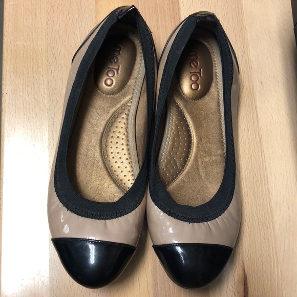 me too patent leather flats